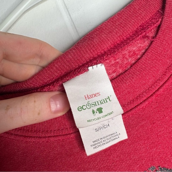 HOCUS POCUS The Sanderson Sisters Crewneck Sweatshirt Hanes Red Halloween Small - Picture 4 of 7